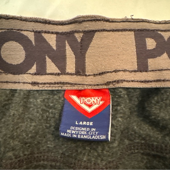 Pony Dark Gray Jogger Sweatpants - Picture 7 of 12